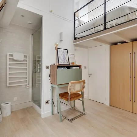 Amazing Historical Parisien Loft Next To Louvre Area-4 Parigi