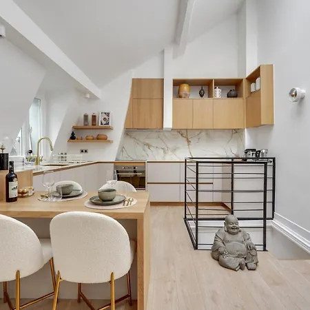 Appartamento Amazing Historical Parisien Loft Next To Louvre Area-4