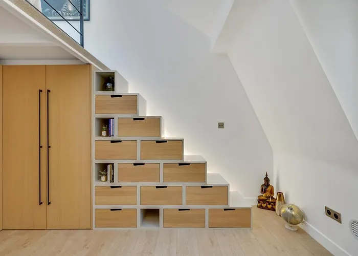 Amazing Historical Parisien Loft Next To Louvre Area-4 Paříž